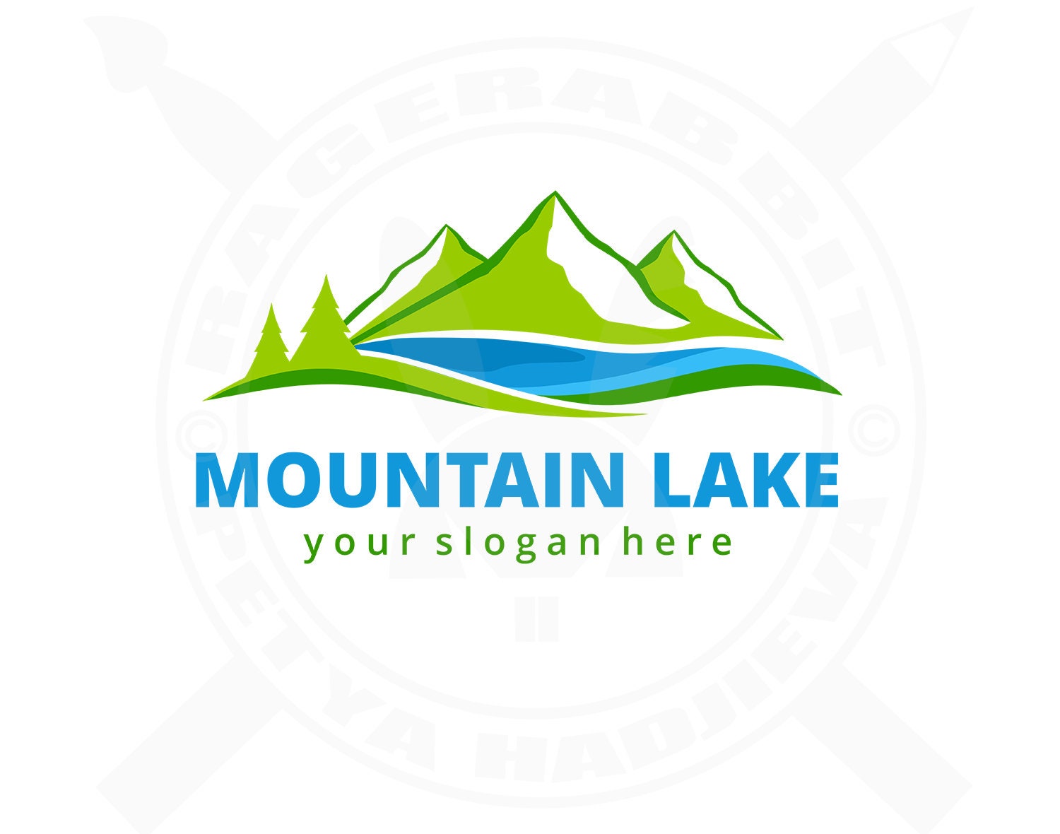 BUY 10 GET 5 FREE, Coupon Code - 5FREE Mountain Logo Template Lake Logo Vector Illustration