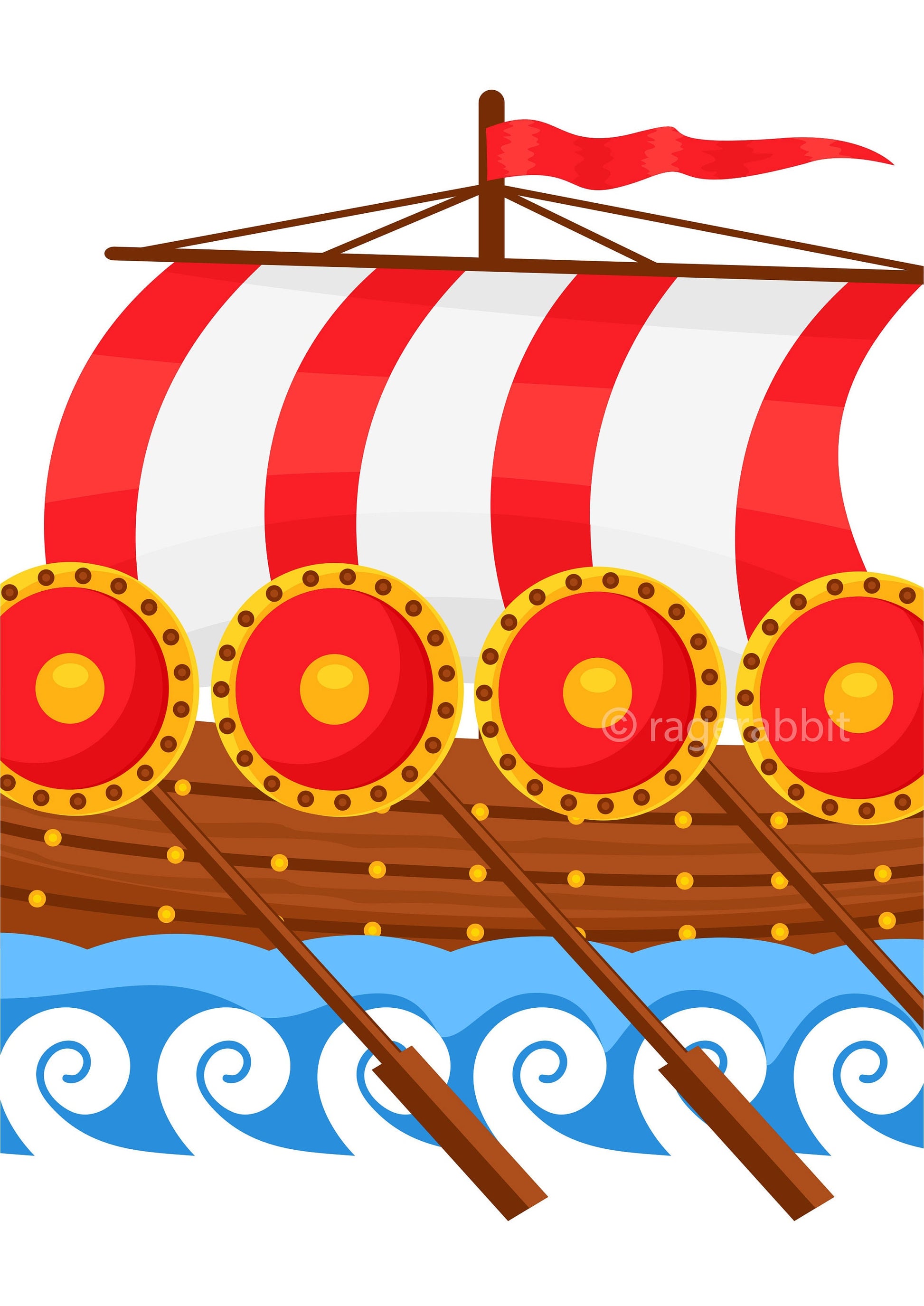 BUY 10 GET 5 FREE, Coupon Code - 5FREE Viking Ship Posters, Nursery Wall Art, Digital Prints, Play Room, Kids Room