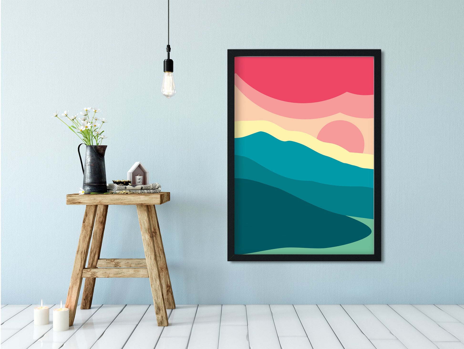 Explorer, Adventure, Digital Print, Commercial Use, Personal Use, Poster, Mountains, Landscape, Instant Download, Abstract, Wall Art