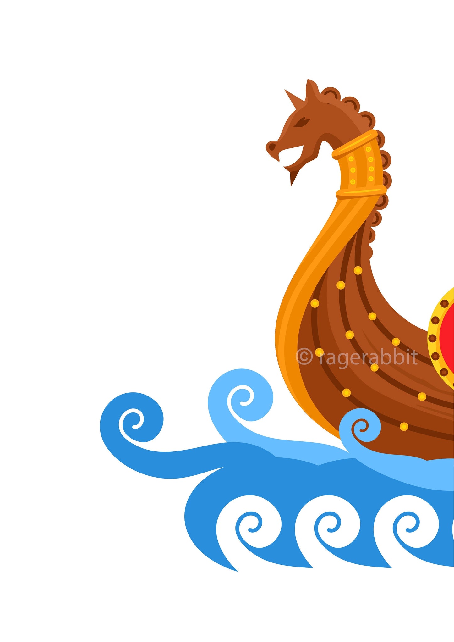 BUY 10 GET 5 FREE, Coupon Code - 5FREE Viking Ship Posters, Nursery Wall Art, Digital Prints, Play Room, Kids Room